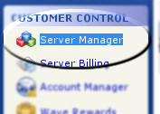 Go to Server Manager